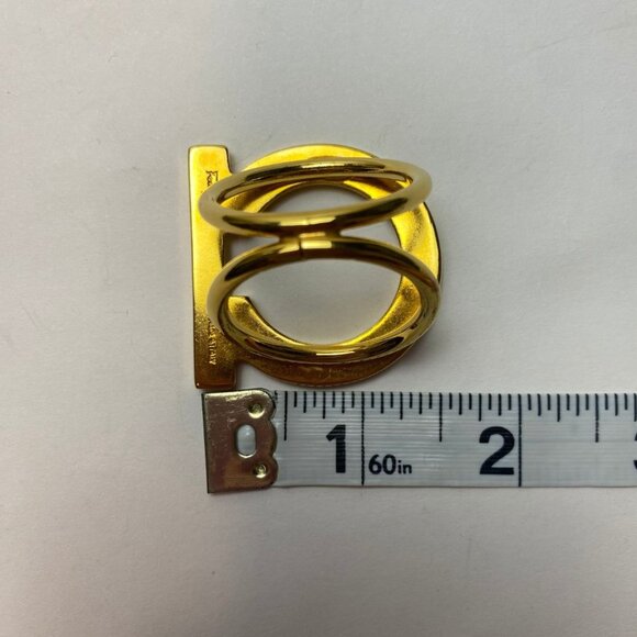 SALVATORE FERRAGAMO Gancini Scarf Ring Limited Edition - Picture 9 of 10